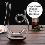 Personalized Household Lead-free Synthetic Crystal Red Wine Decanter Glass Wine Pot Bar Accessory Tool Water