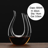 Personalized Household Lead-free Synthetic Crystal Red Wine Decanter Glass Wine Pot Bar Accessory Tool Water